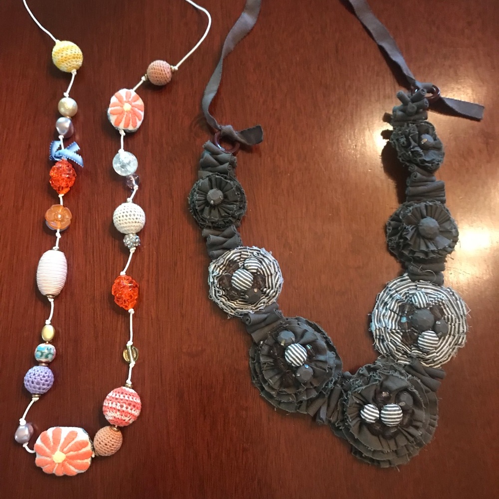 Boden long necklaces. Lot of two. Excellent condition.